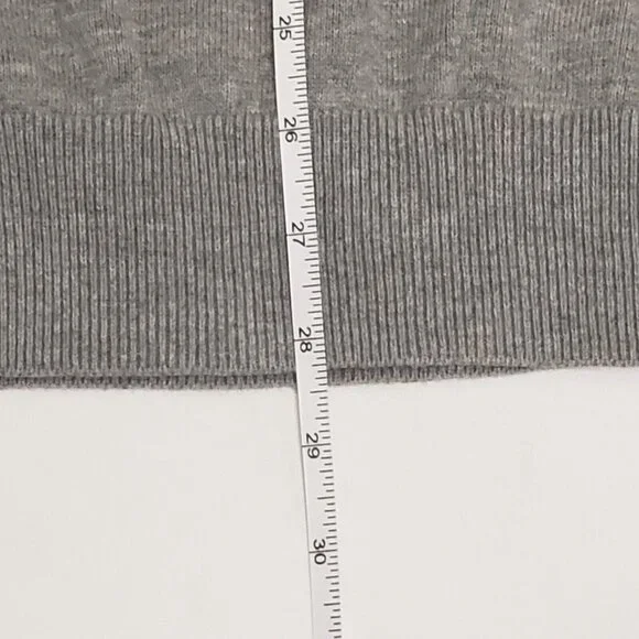 Greg Norman Golf Sweater Vest Men's Size Large Sleeveless Grey Preppy Career - Picture 13 of 16